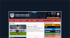 Desktop Screenshot of morethanaclub.dk