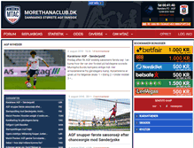 Tablet Screenshot of morethanaclub.dk